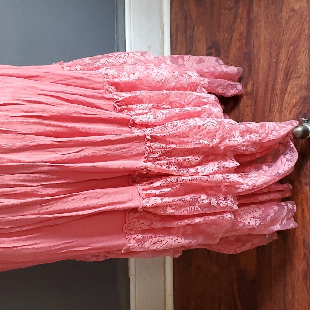 Mia Joy  catrin women pink Barbiecore dress size 12 - Picture 8 of 17